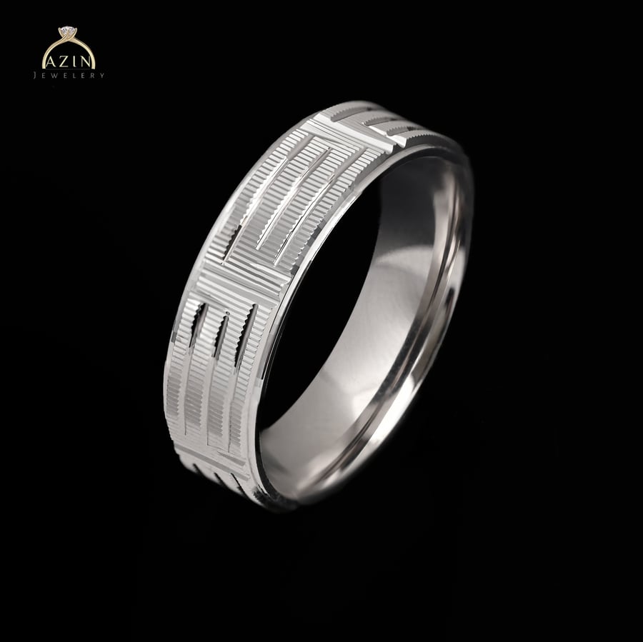 Men's ring MB-013 | 925 silver