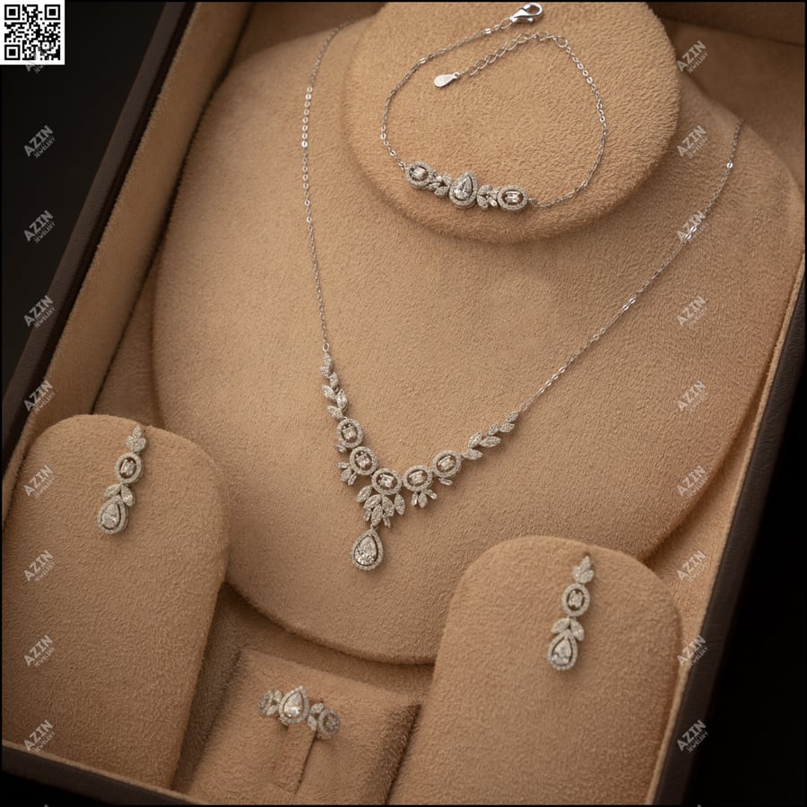 طقم 4 قطع باجيت ST-100 | فضة عيار 925