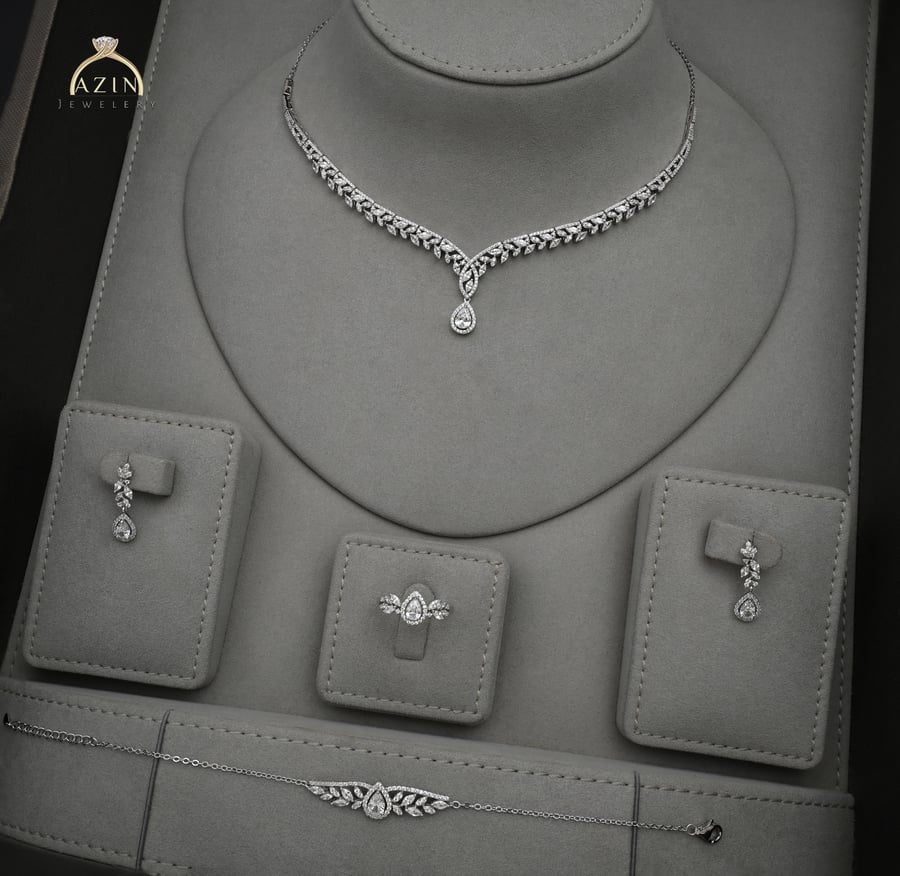 طقم ماركيز ناعم 4 قطع ST-167 | فضة عيار 925