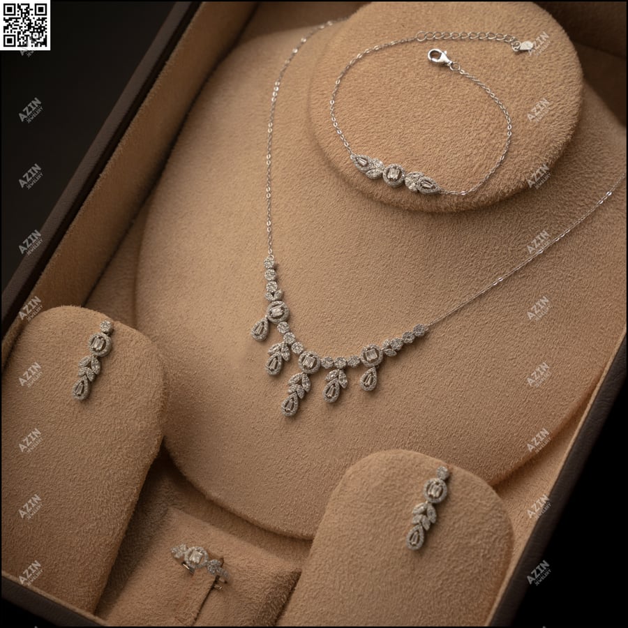طقم 4 قطع ناعم ST-083 | فضة عيار 925