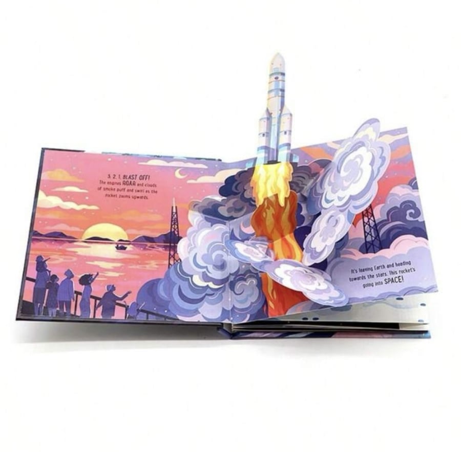 كتب الصور الورقيه 3d نشاط من الكرتون ، كتاب القصص الإنجليزية، العاب مونتيسوري للأطفال مناسب من 3 - 12 سنه