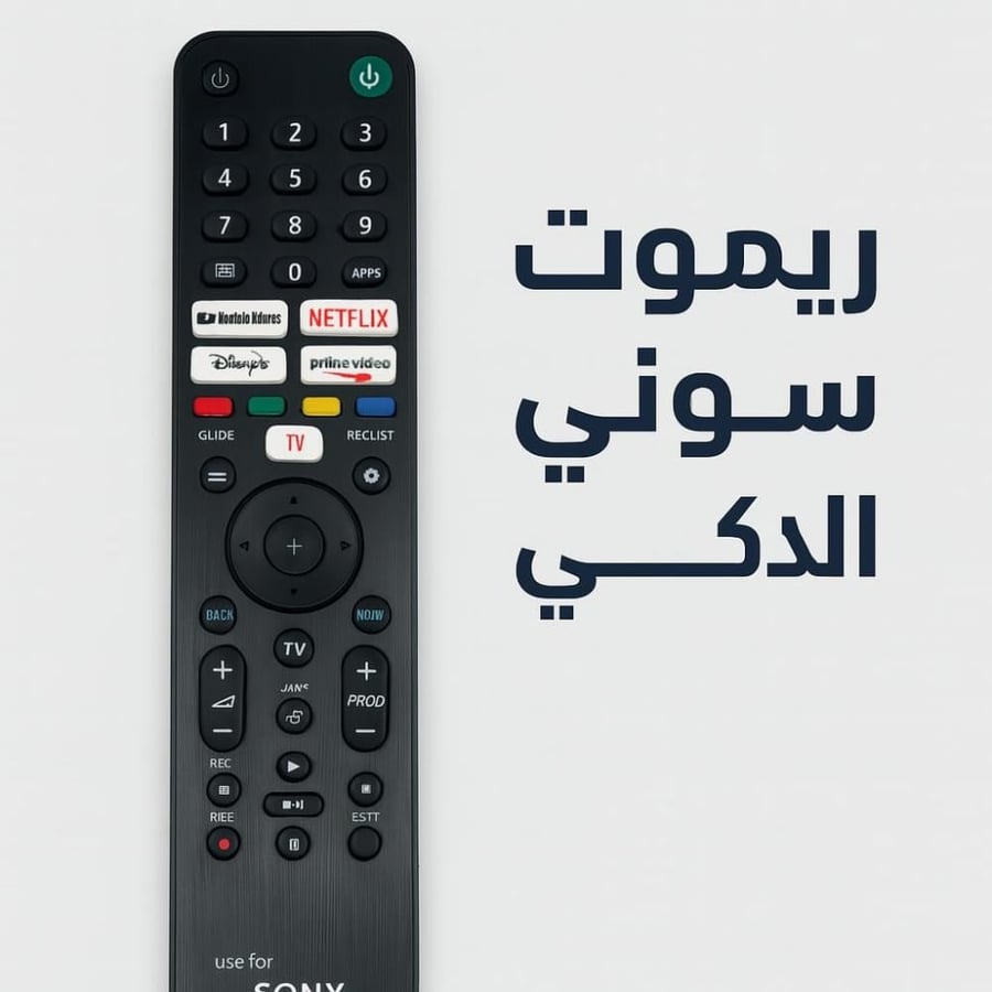 ريموت SONY الذكي – تحكم متكامل لتلفزيونات سوني الذكية