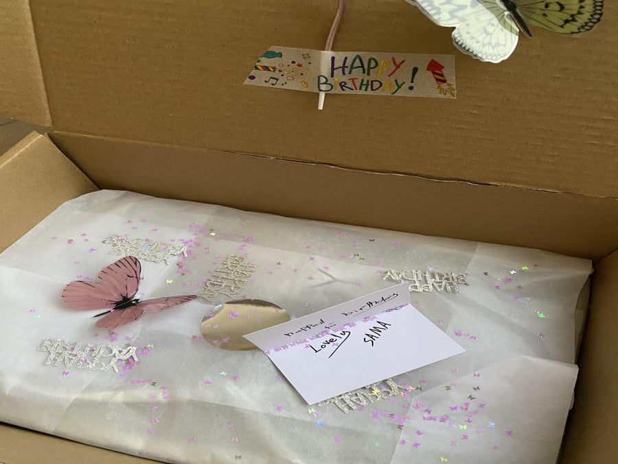 birthday wrapping