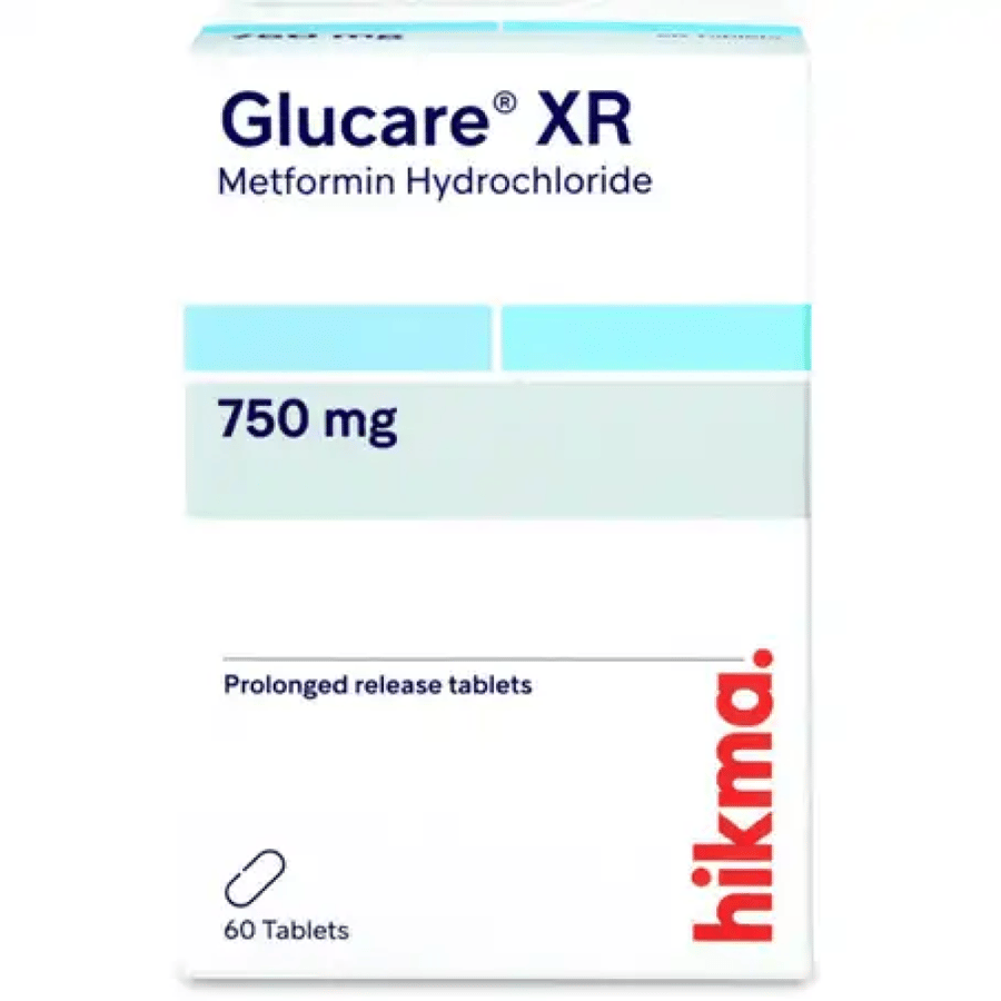 Glucare XR 750 mg 30tab