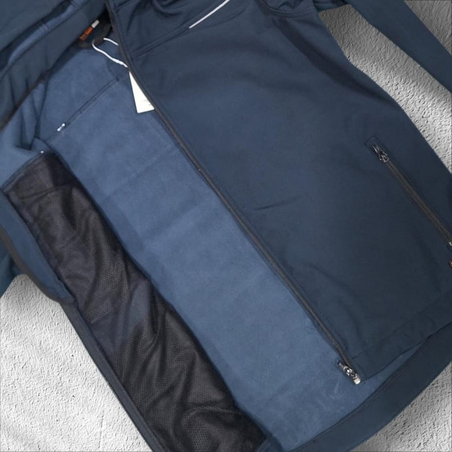 SARENA INNEX Non-FR Jacket, 320 GSM polyester elastane fabric, breathable and durable with detachable hood for industrial workwear.