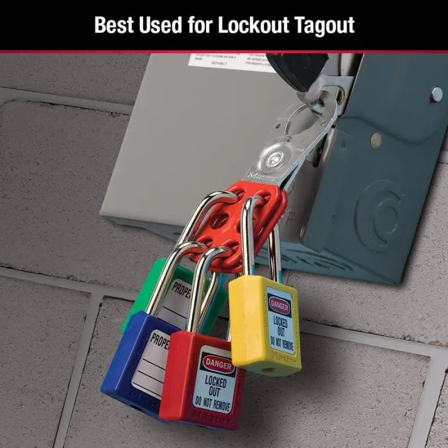 Safety Lockout Tagout  Hasp 1" & 1½" | Group LOTO Device