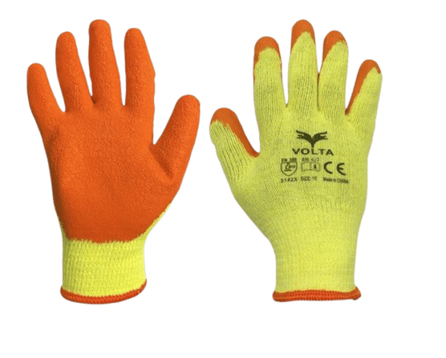 Latex Coated Work Gloves Anti-Slip – VOLTA RK-L 1075 – CE EN 388 (3142X) – Made in China