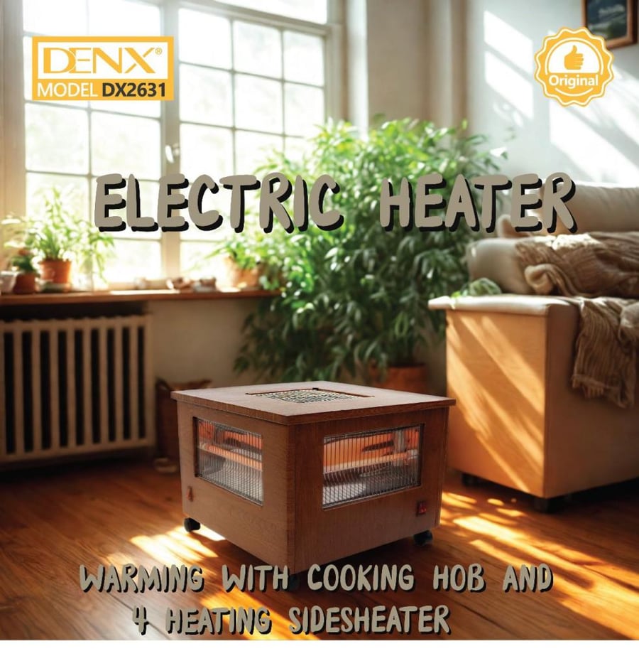 Electric decorative heater from Denx (DENX) model DX2631