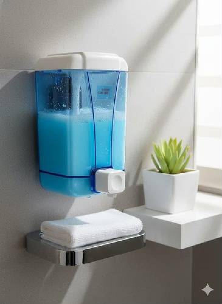 صبانة موزع صابون سائل يدوي بلاستيك 500 ملل MG-ZP180