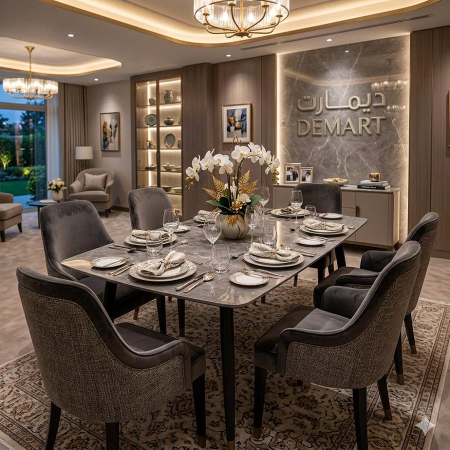 طاولة طعام سيراميك مستطيل رصاصي مقاس  140CM*80CM*72CM  موديل رقم SD10-S140GRAY