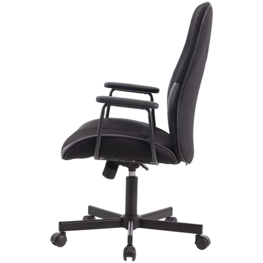 كرسي مكتبي قماش لون اسود ZH034BLACK