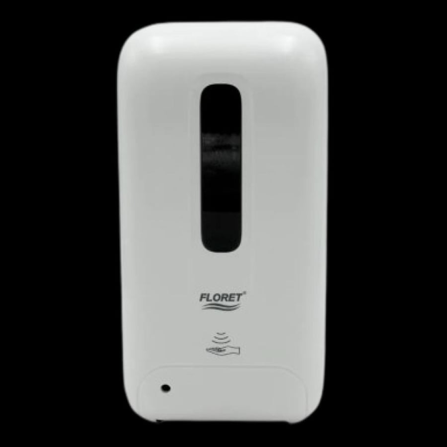 Liquid soap dispenser and liquid hand soap distributor, Fluorit Chinese, automatic, 1000ml, white, FL4223
