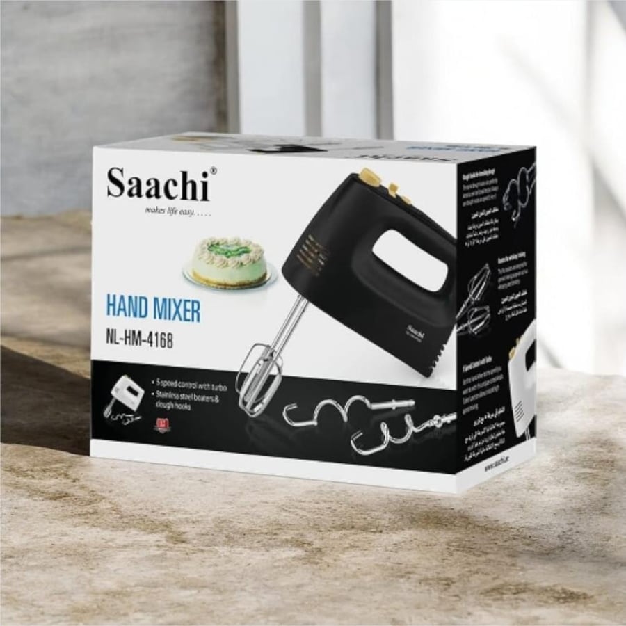 Handheld mixer from Saachi with five speeds NL-HM-4168