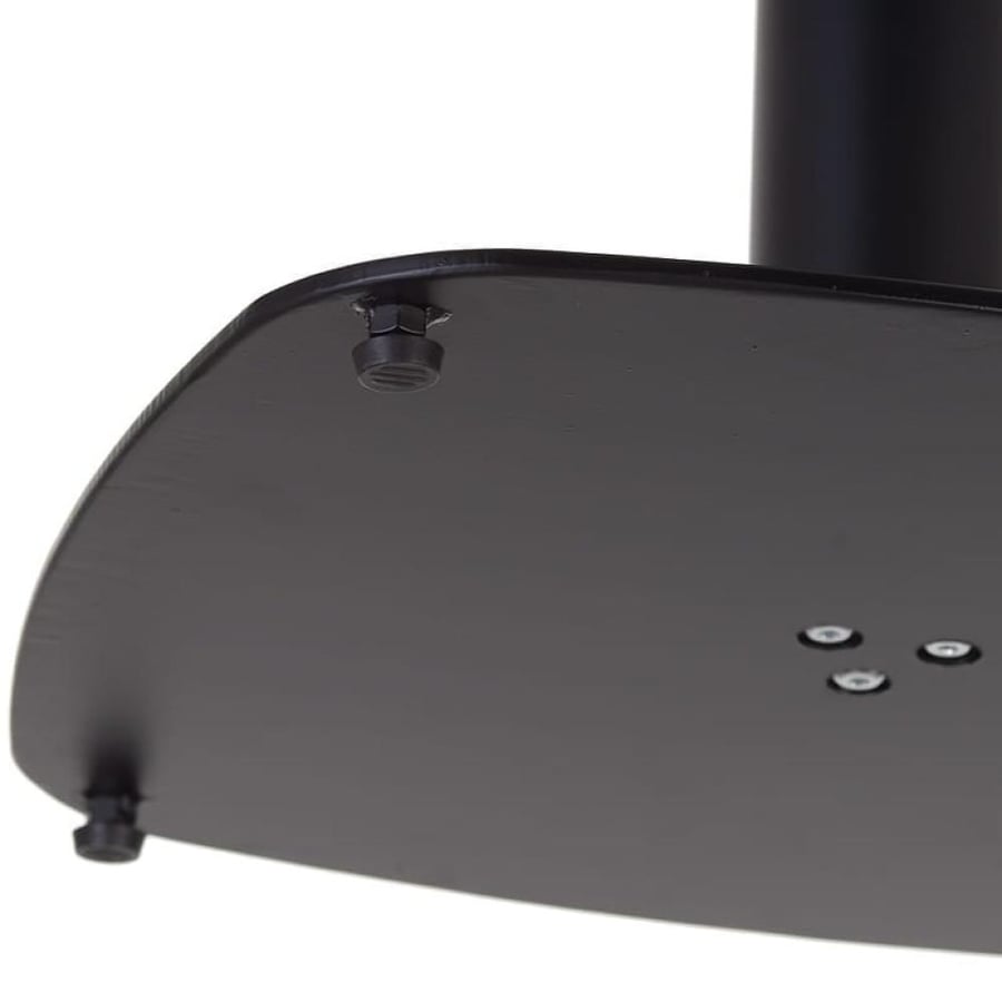قاعدة طاولة طعام مربع بعامود دائري اسود  GWD1607BLACK