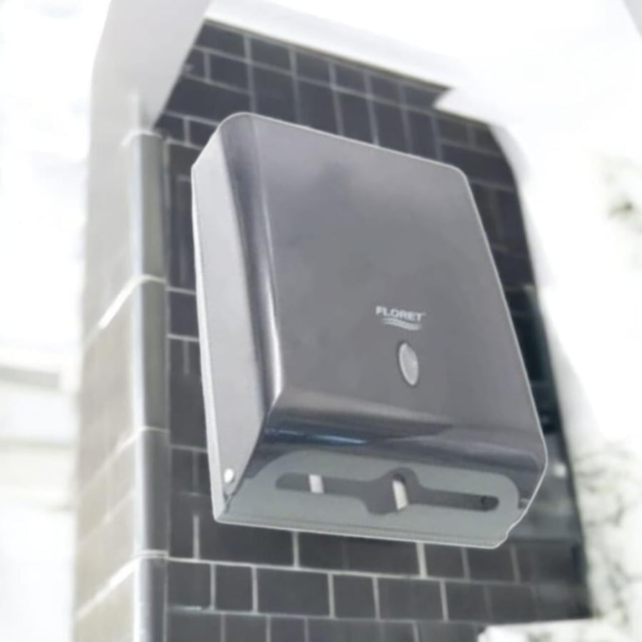 Floret tissue distributor, soft fold, manual hand drying, Chinese, white, FL4214