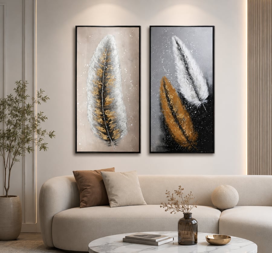 لوحة فنية كبيرة مقاس 100 × 180 سم