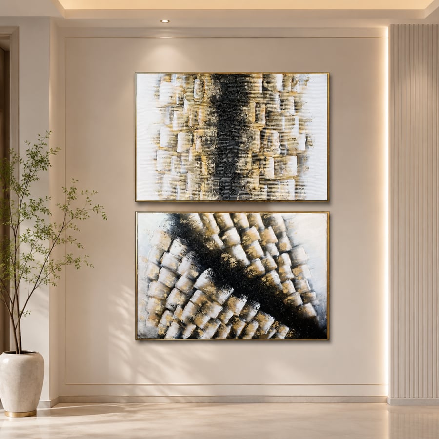 لوحة حائط طولية مقاس 70 × 140 سم
