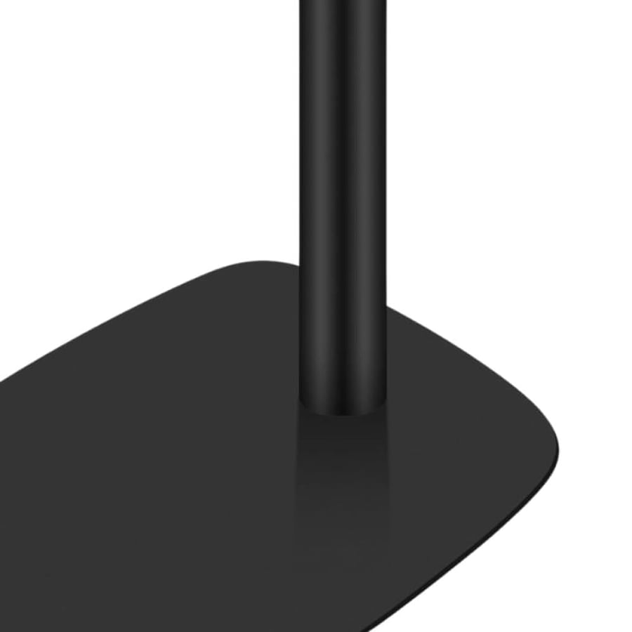 قاعدة طاولة طعام مزدوج اسود بقاعدة مستطيل مسطح GWD1608BLACK
