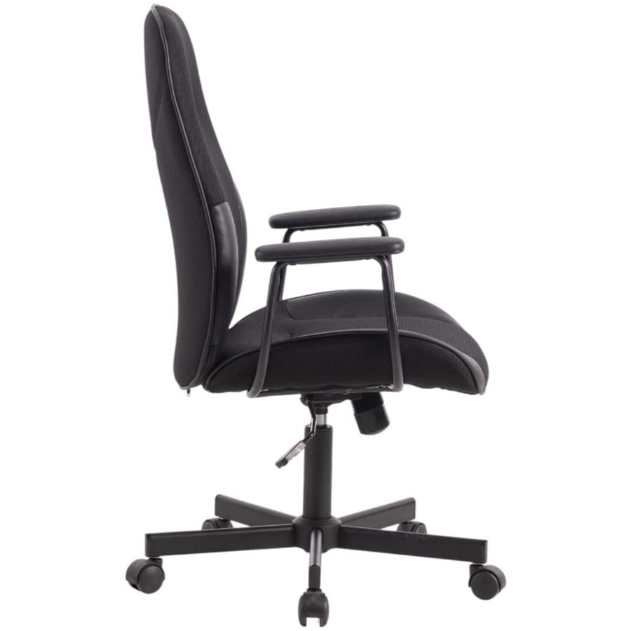 كرسي مكتبي قماش لون اسود ZH034BLACK
