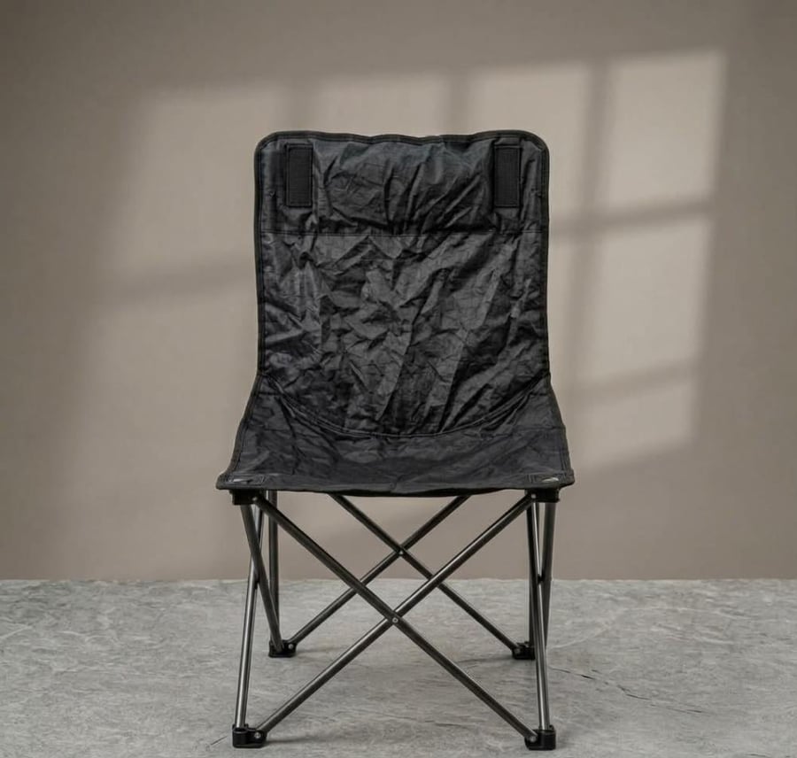 كرسي تخييم و رحلات قابل للطي أسود SM-23838BLACK