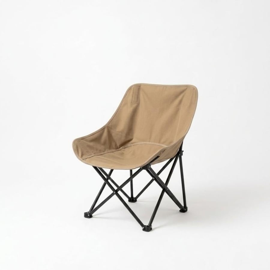 كرسي تخييم و سفر قابل للطي بيج   موديل: SM-23837BEIGE