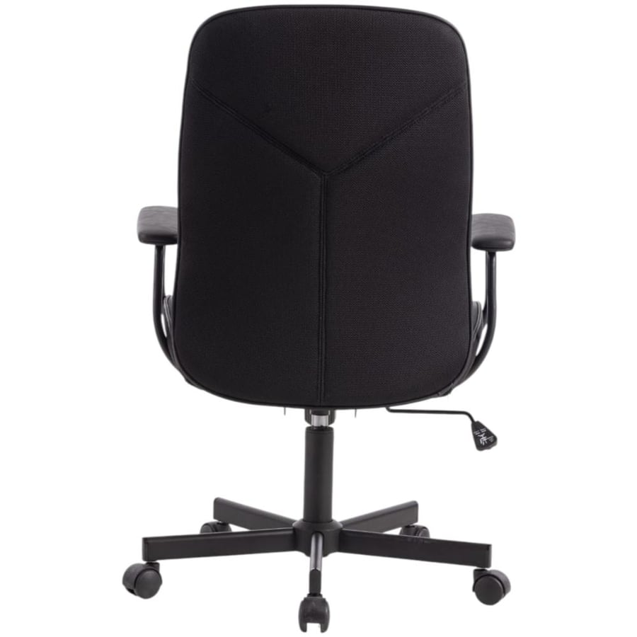 كرسي مكتبي قماش لون اسود ZH034BLACK