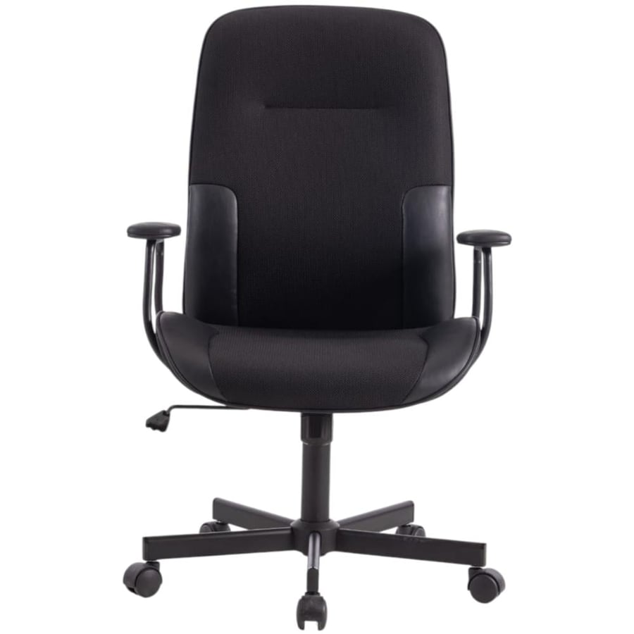 كرسي مكتبي قماش لون اسود ZH034BLACK