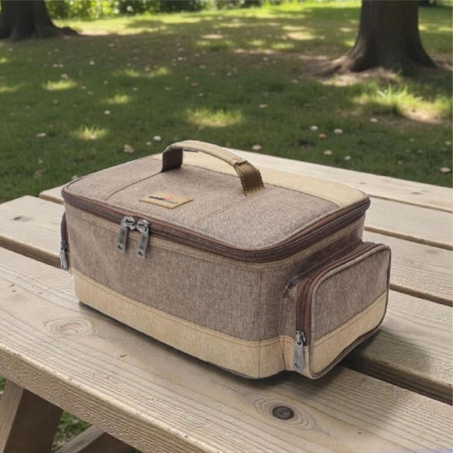 Insulated cooling bag designed for picnics and outdoor trips SM-23747
