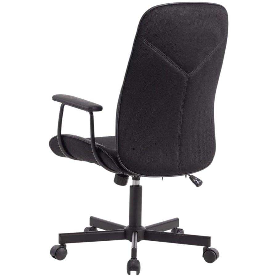 كرسي مكتبي قماش لون اسود ZH034BLACK