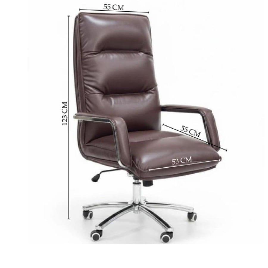 كرسي دوار مكتبي فخم BA-8506BROWN