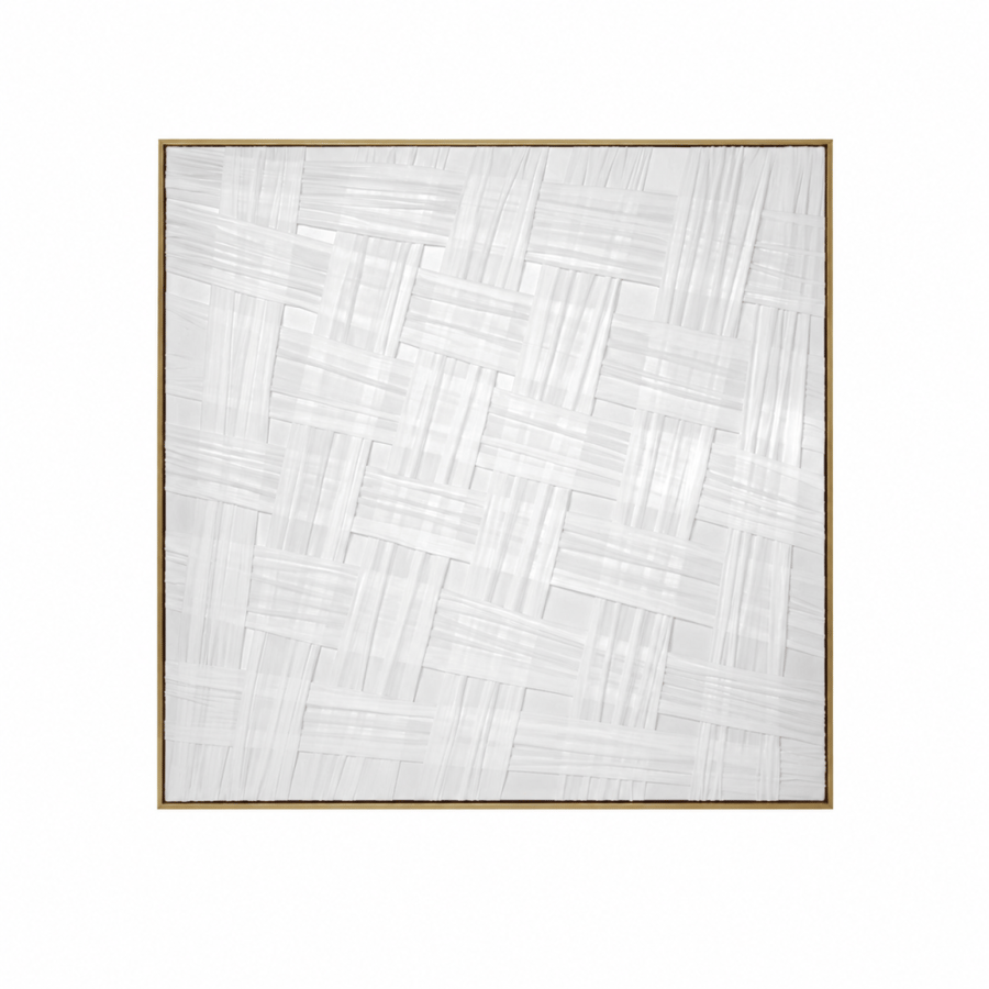 لوحة حائط بإطار ذهبي مقاس 80 × 120 سم