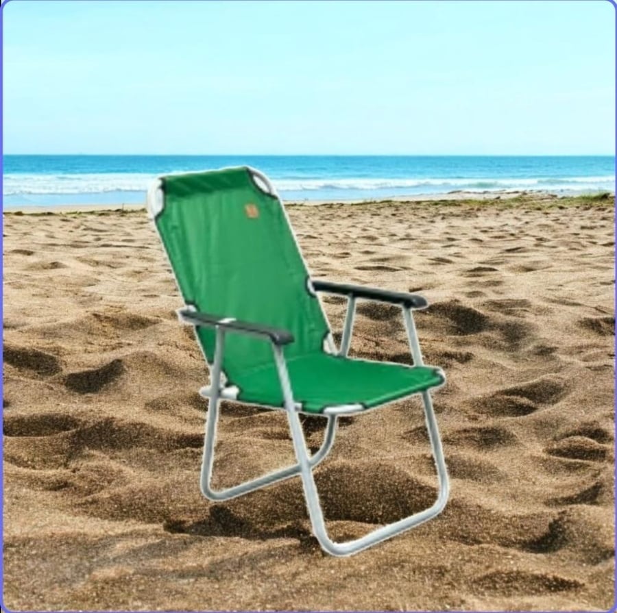 Green travel chair foldable V56-6