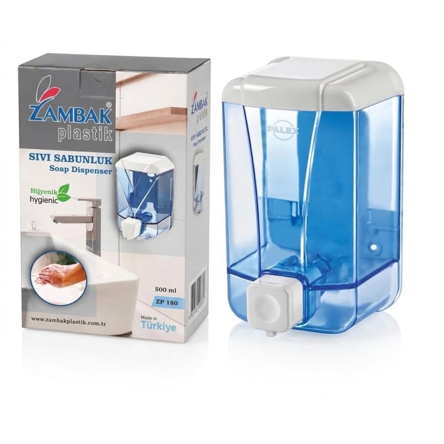 صبانة موزع صابون سائل يدوي بلاستيك 500 ملل MG-ZP180