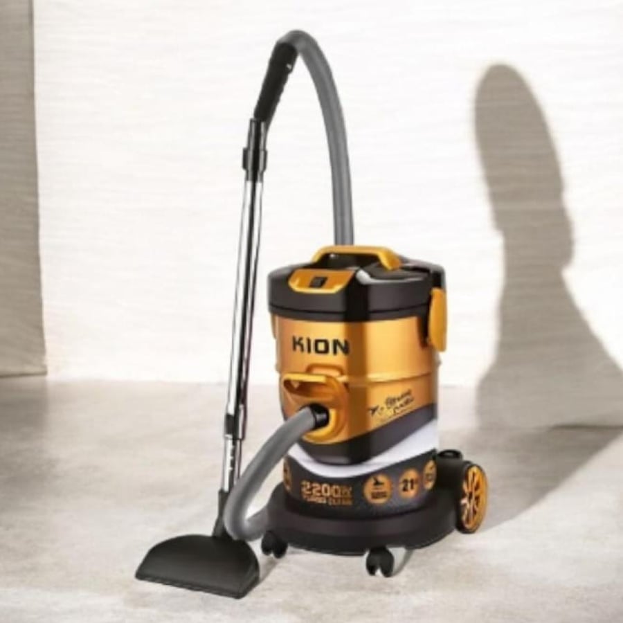Electric barrel vacuum cleaner with 2200-watt power and 21-liter capacity OR-DVC622