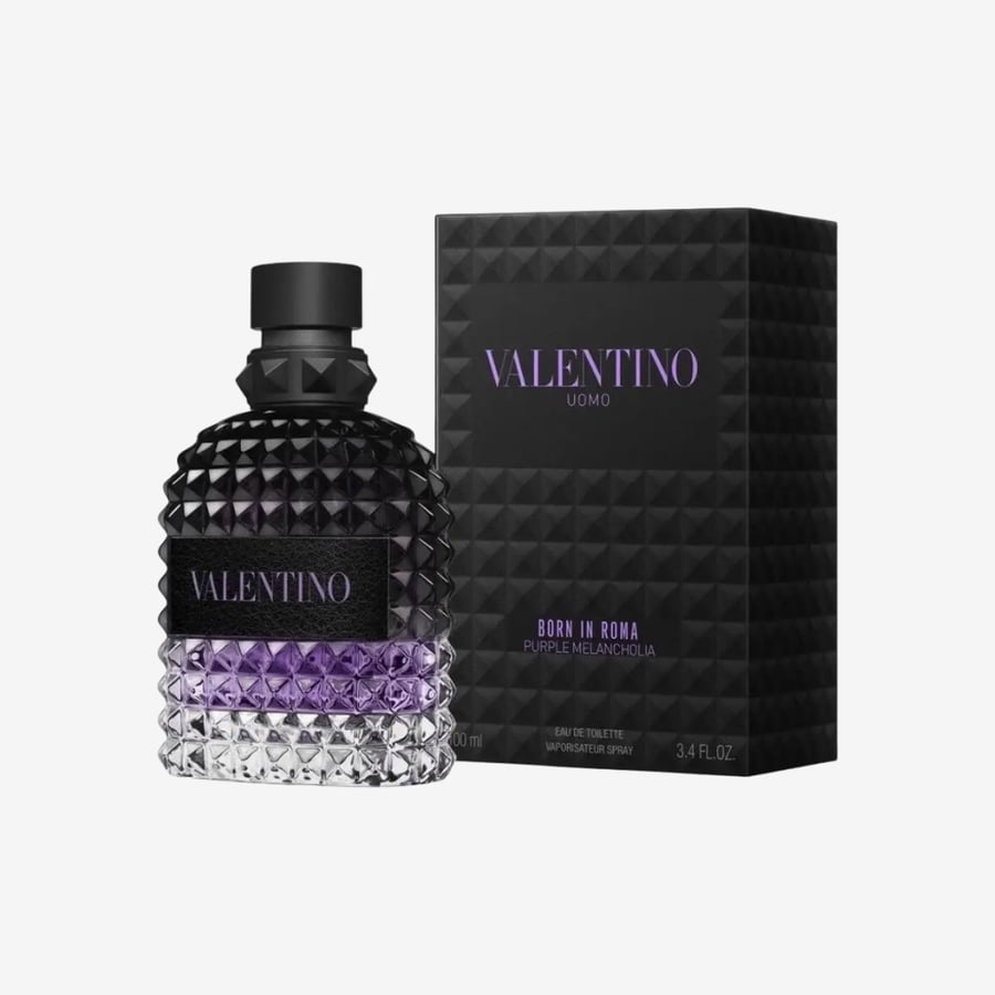 عطر فالنتينو اومو بورن ان روما بيربل ميلانكوليا تواليت 100 مل Valentin