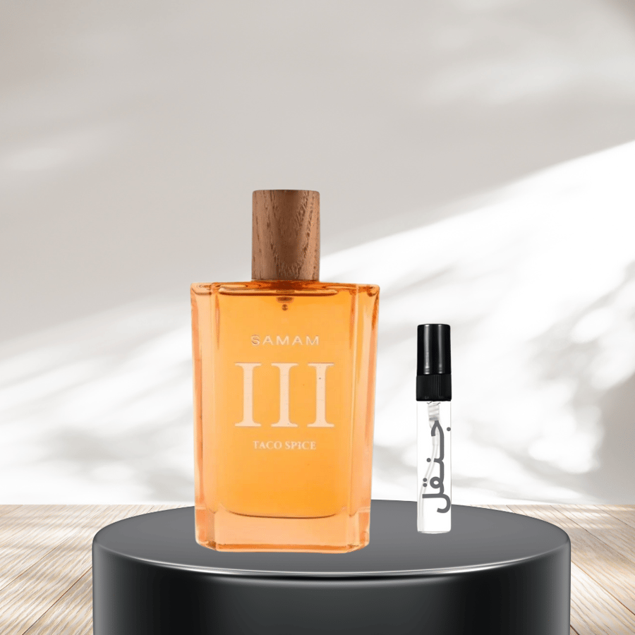 عينة عطر صمام تاكو سبايس III او دو بارفيوم