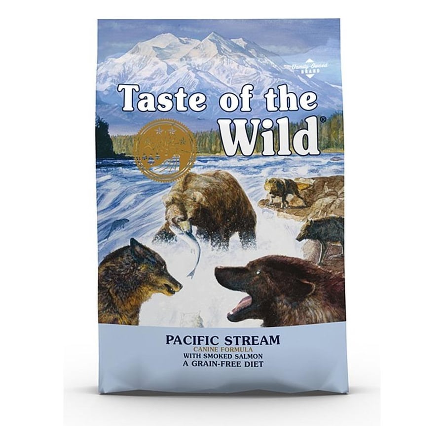 Taste of The Wild, Canine Formula, Pacific Stream Smoked Salmon 12.2kg