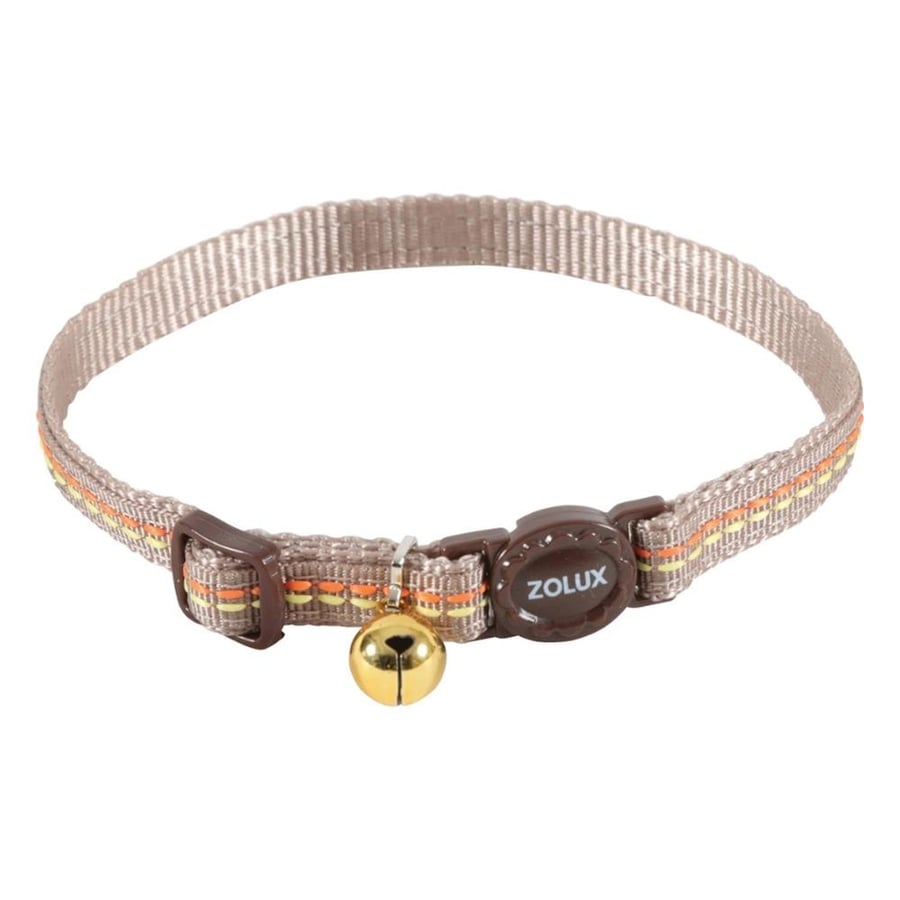 Zolux Tempo Nylon Regular Collar Choco