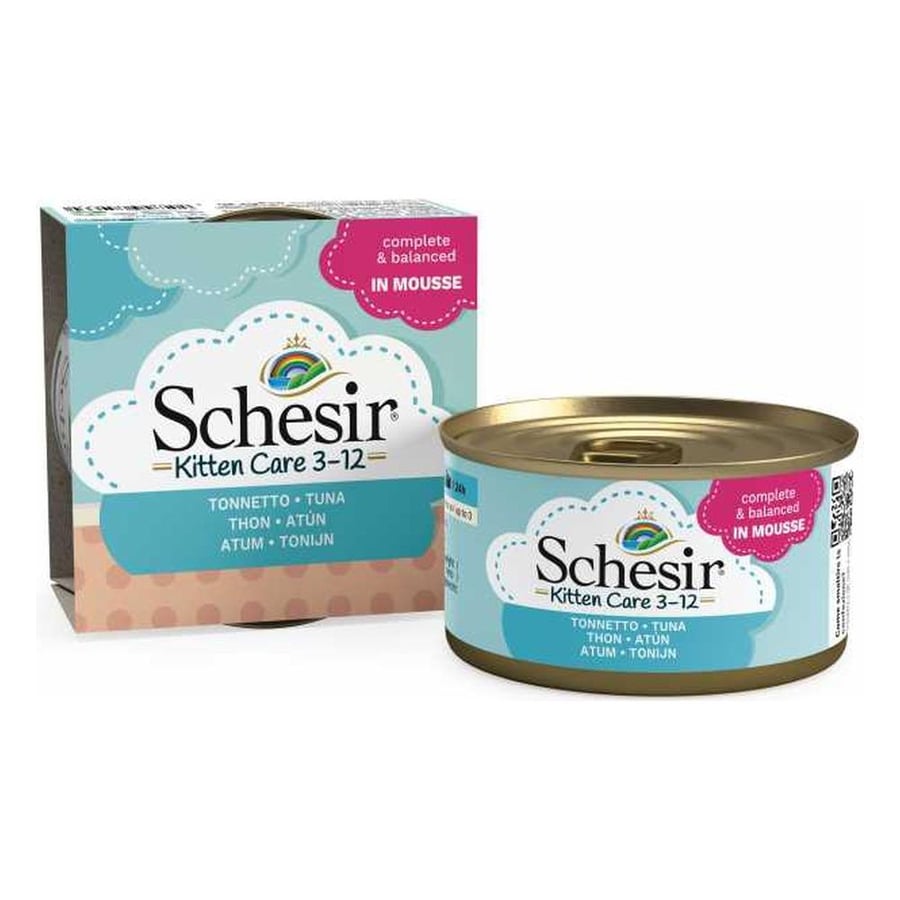 Schesir Kitten Care Can 3-12 Tuna Mousse 85g