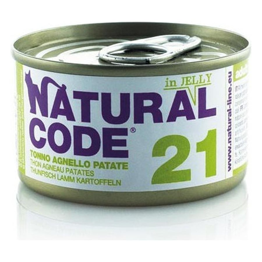 Natural Code for Cats 21 Tuna, Lamb and Potatoes 85g