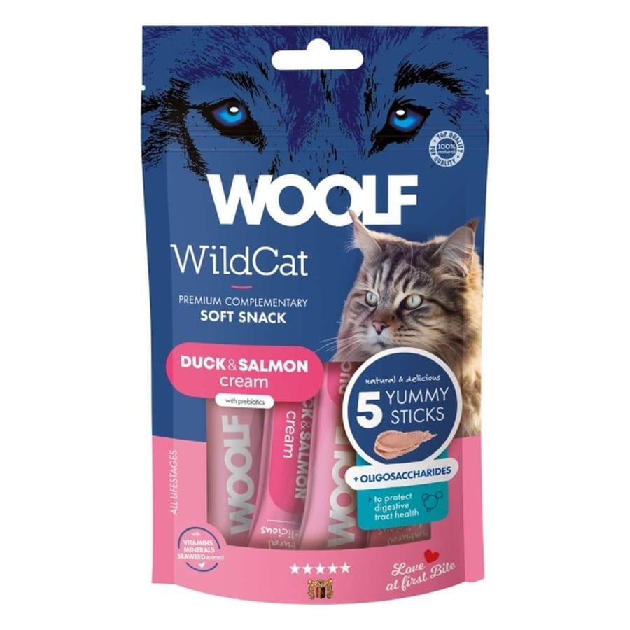 WOOLF WILDCAT Cream Cod & Chicken with Yacca Extract 70g