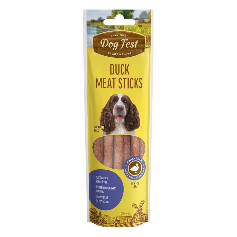 DogFest Duck Meat Sticks,45g
