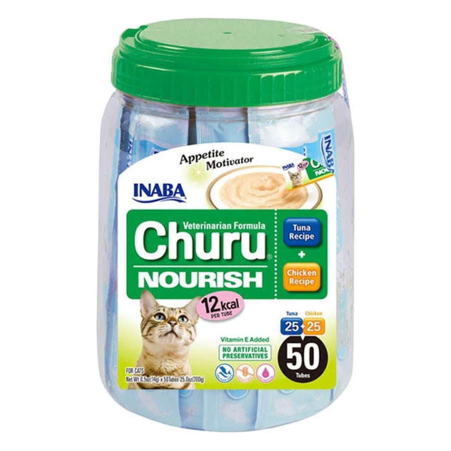 INABA Vetchuru Nourish Tuna & Chicken 50x14g
