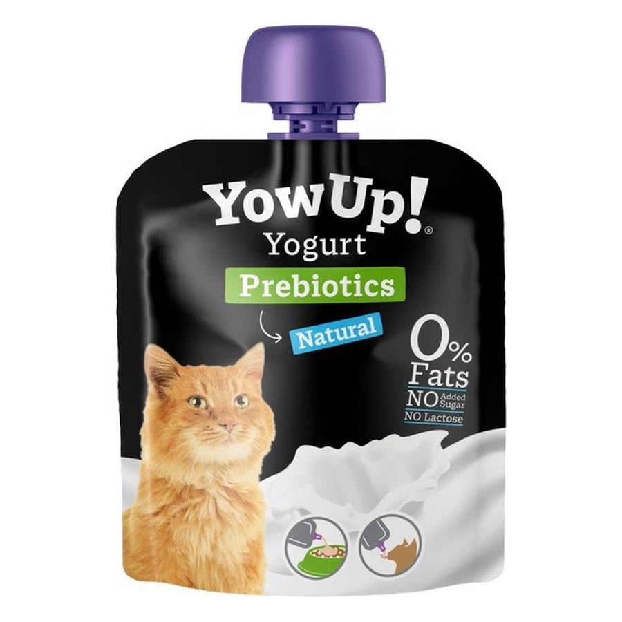 YowUpNatural yogurt with Probiotics for Cats, 85g