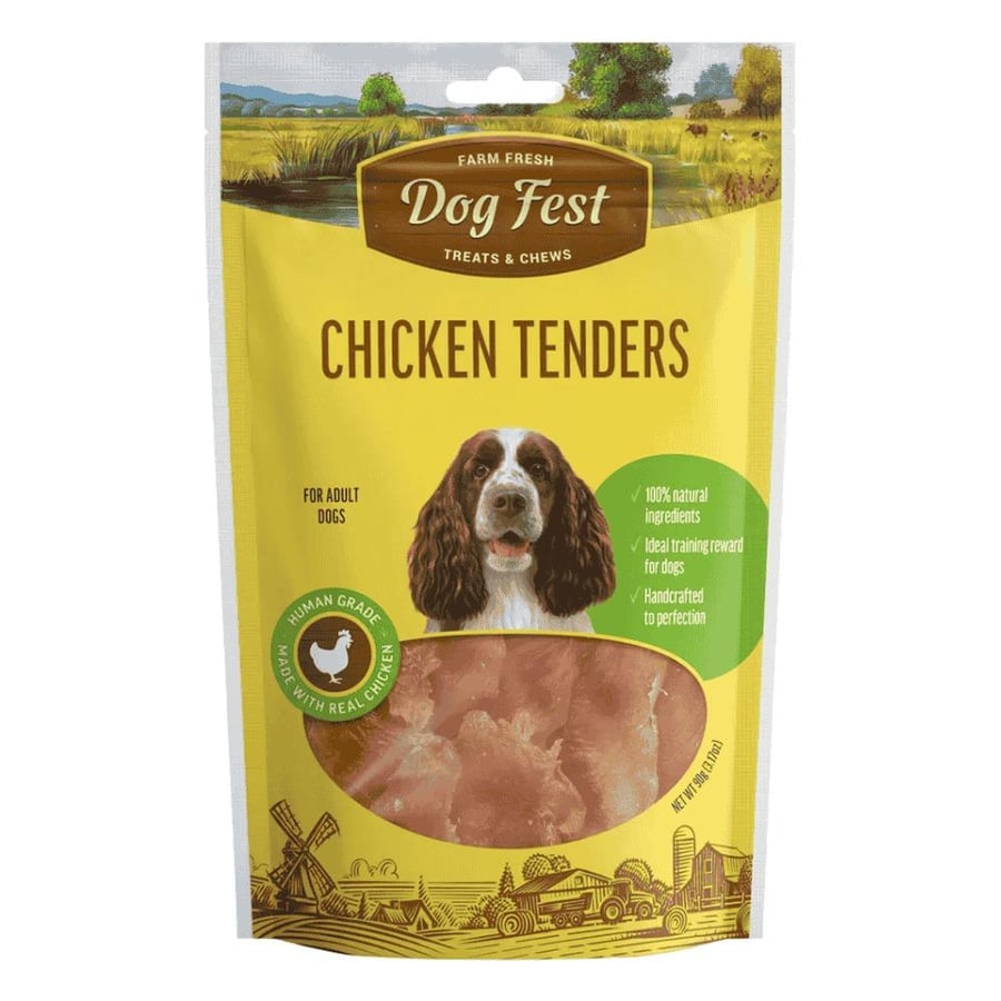 DogFest Chicken Tenders, 90g