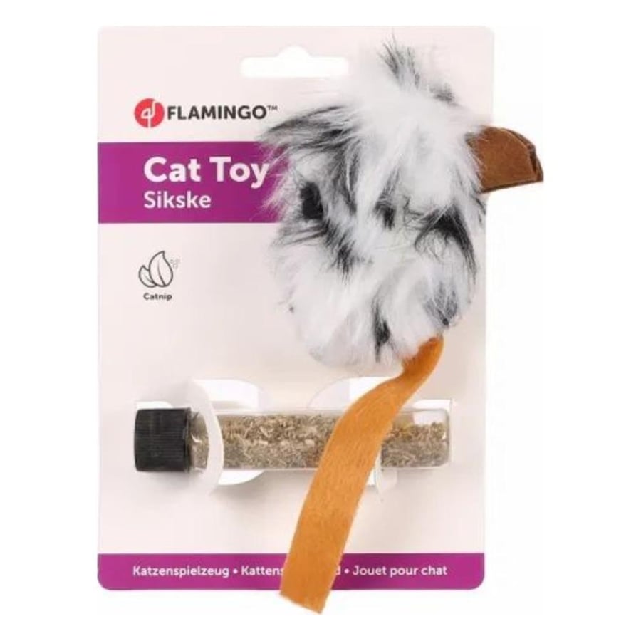 Flamingo Cat Toy, Mouse with Catnio