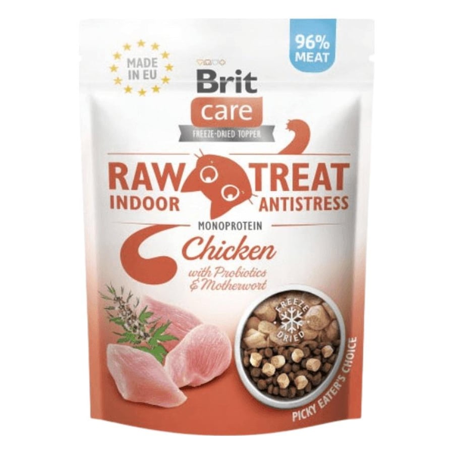 Brit Care RAW Treat Cat Indoor & Anti-Stress 40g