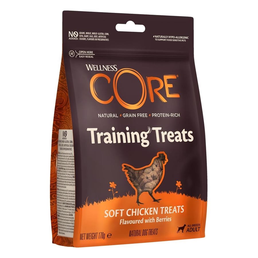 Wellness Core Training Treats Chicken with Berries for Dogs 170g