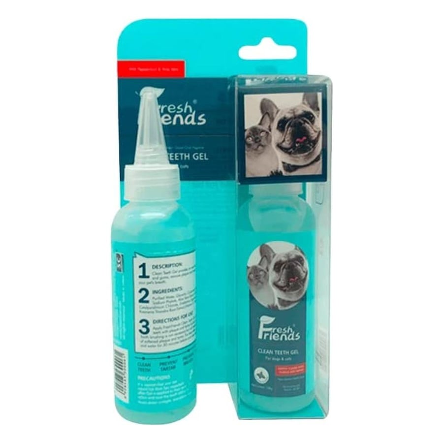 Fresh Friends Clean Teeth Gel for Cats & Dogs 108g