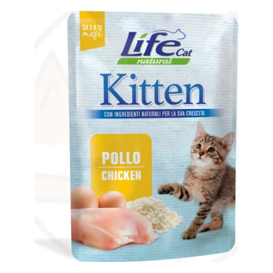 LifeCat Pouch kitten -chicken  70g